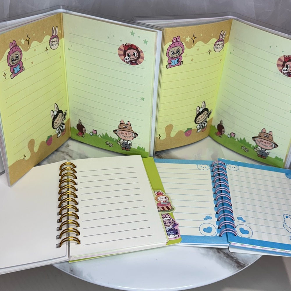 THE MONSTERS Notebooks Set - (2) Plastic Cover, (2) Spiral Colorful - Picture 11 of 15